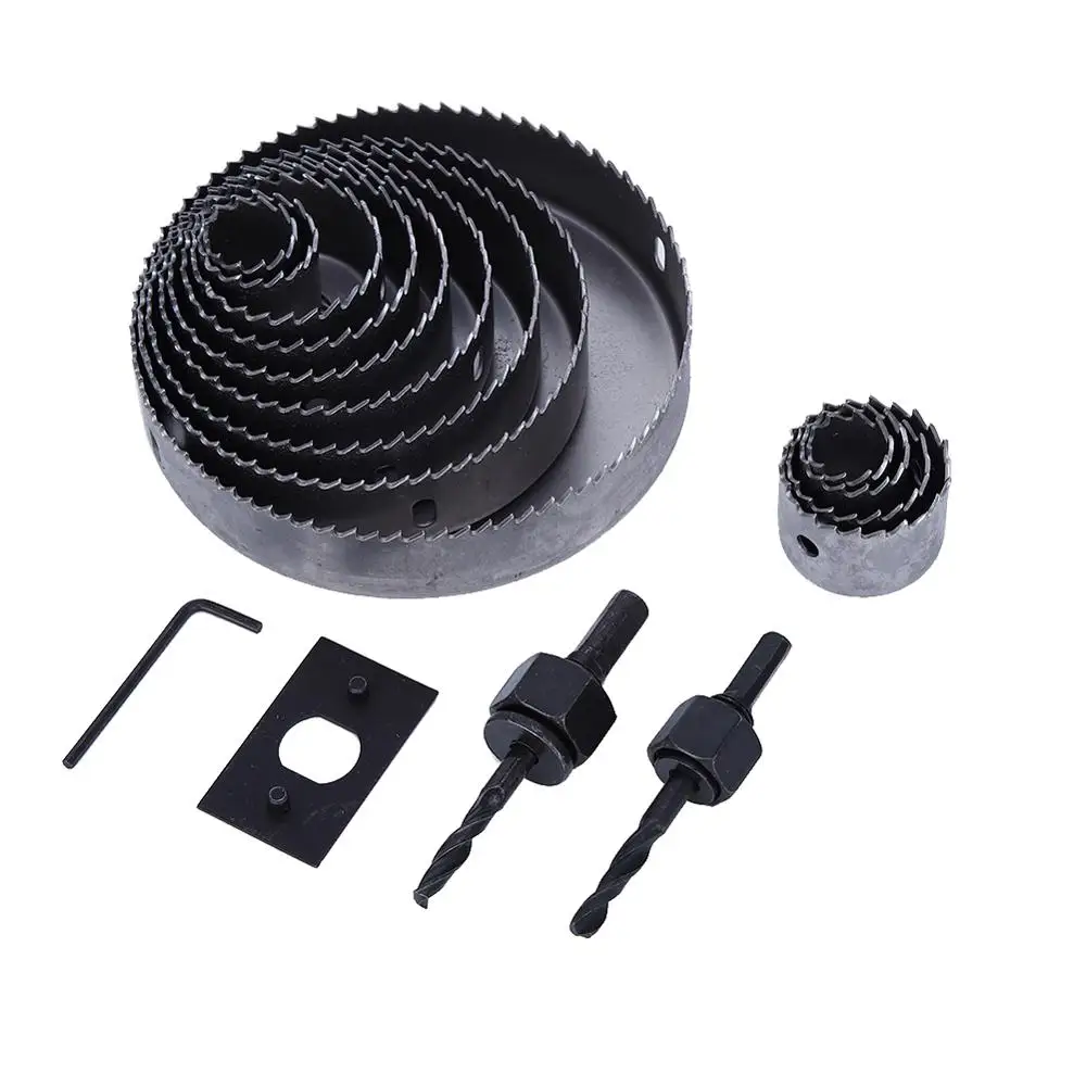 Набор сверл для отверстий набор резак деревообработки дерева металла 19 127 мм