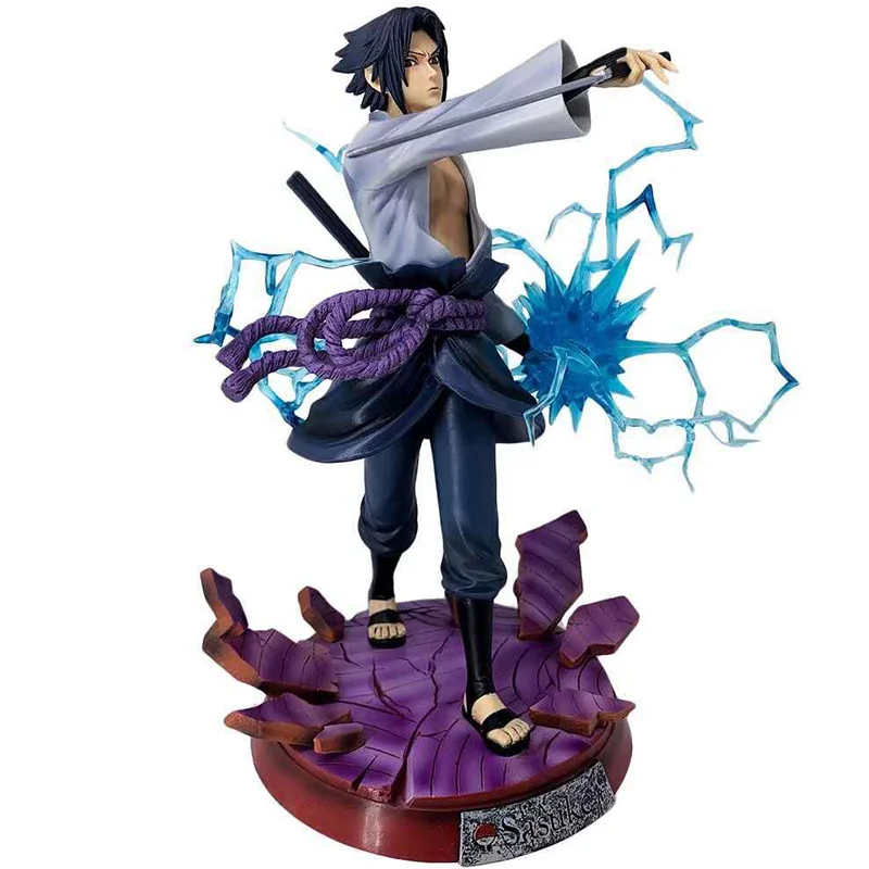 Обувь для косплея Аниме Рисунок Gk у героя мультфильма Саскэ Утиха Chidori Шаринган 31