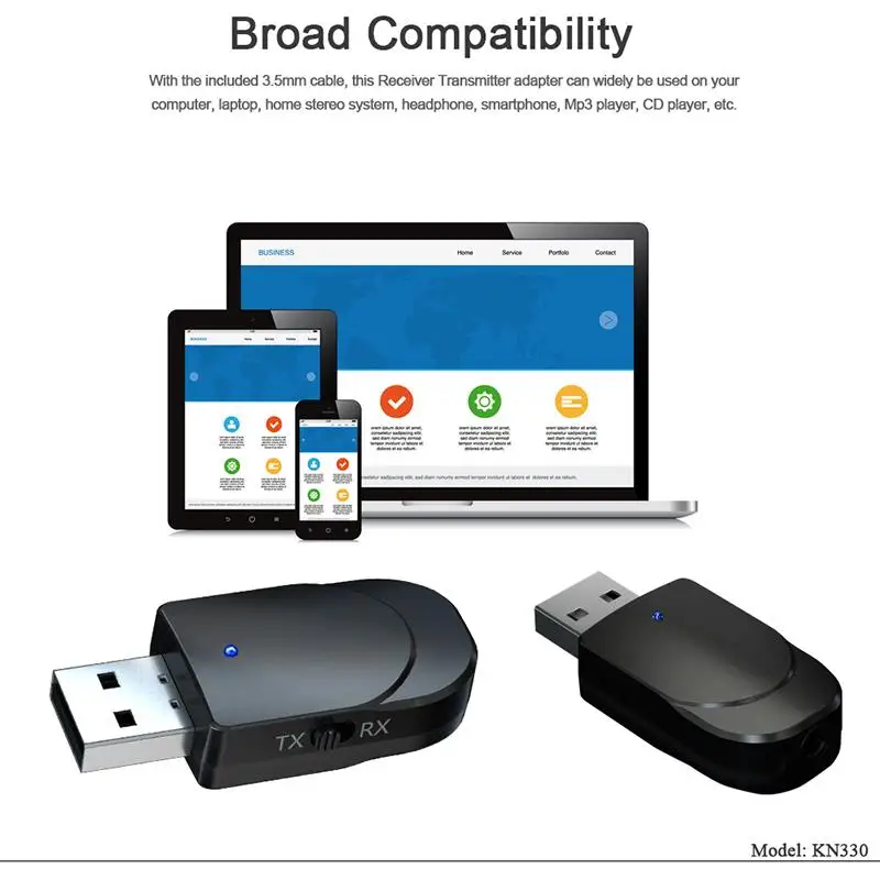 3 в 1 беспроводной Bluetooth 5 0 аудио приемник передатчик Мини мм разъем Aux USB стерео