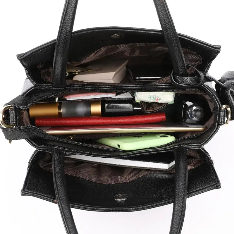 

Luxury PU Leather Designer Small Bucket Top-handle Bags for Women Pure Color Trendy Crossbody Bags Female Wild Shoulder Bag Sac