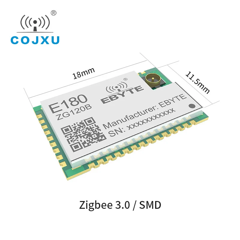 E180-ZG120B EFR32 Module Zigbee 2.4G ISM band 18dBm 1.3km High-reliability Wireless Transceiver Transmitter Receiver | Мобильные