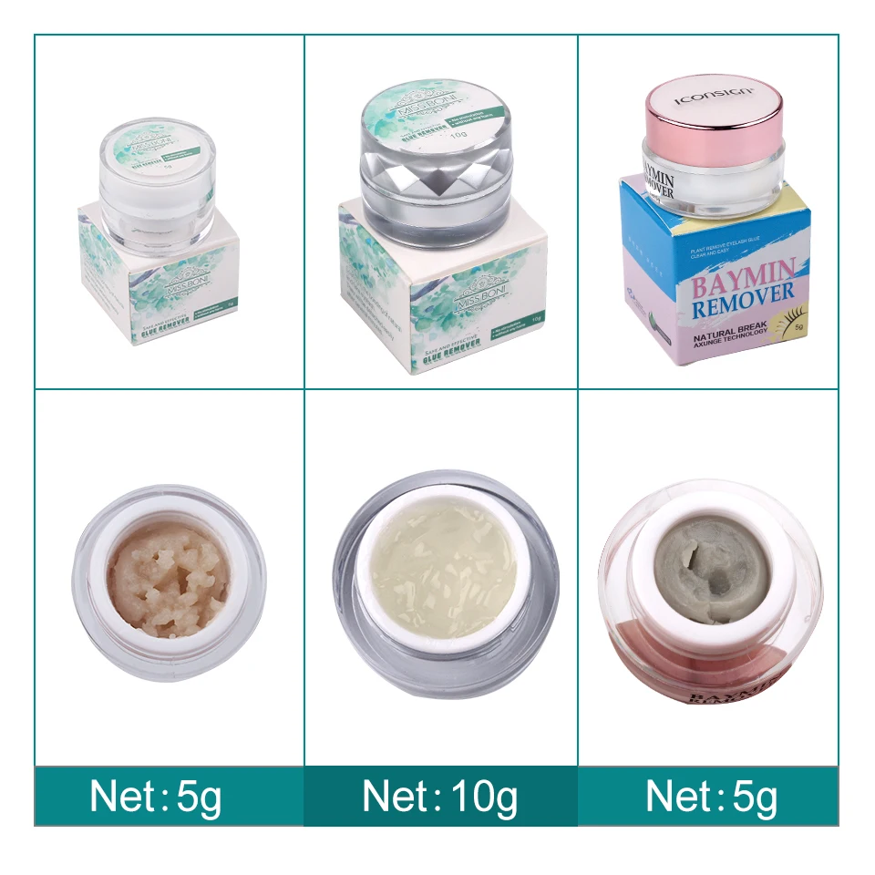 

NEWCOME Eyelash Special Cleaning & Remover Cream Eyelash Cleaner Primer Grafting for False Eyelash Extension Lashes Clean Fluid