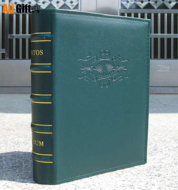 Лидер продаж 4 дюймовый фотоальбом вместительный из искусственной кожи для