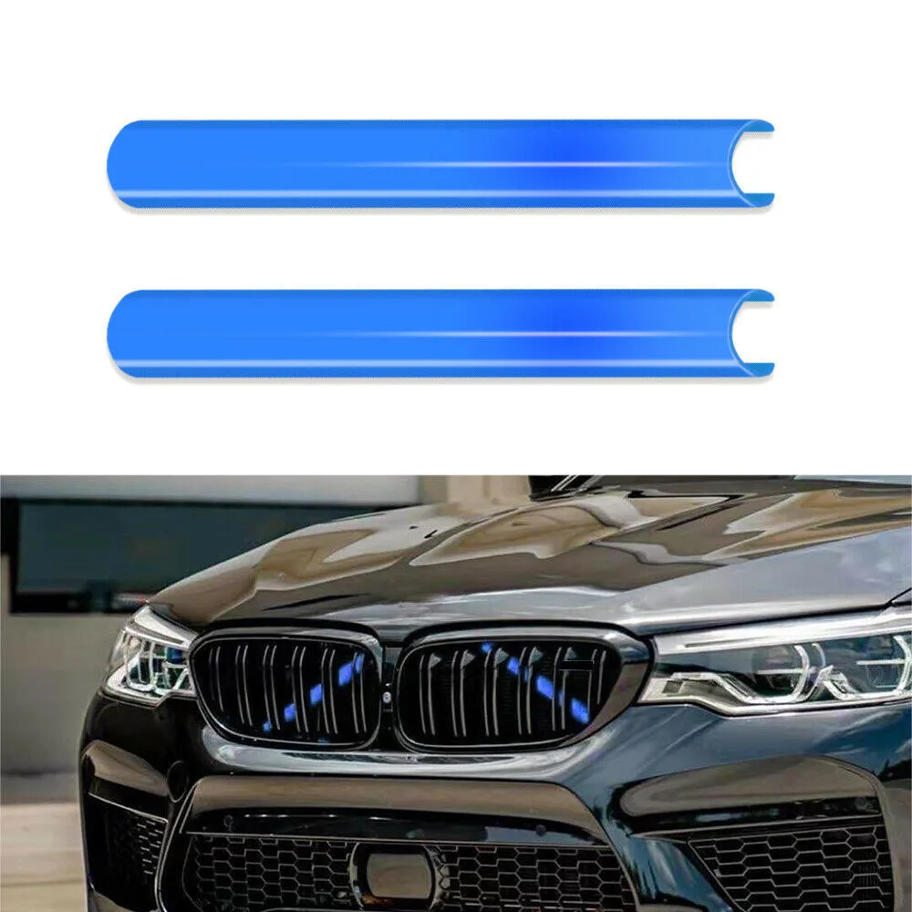 

2Pcs Car Front Grille Trim Strip For BMW F10 F11 F07 F18 F06 F12 F13 F01 F02 F03 F04 F48 F49 F45 F46 F39 Cover Frame Decorations