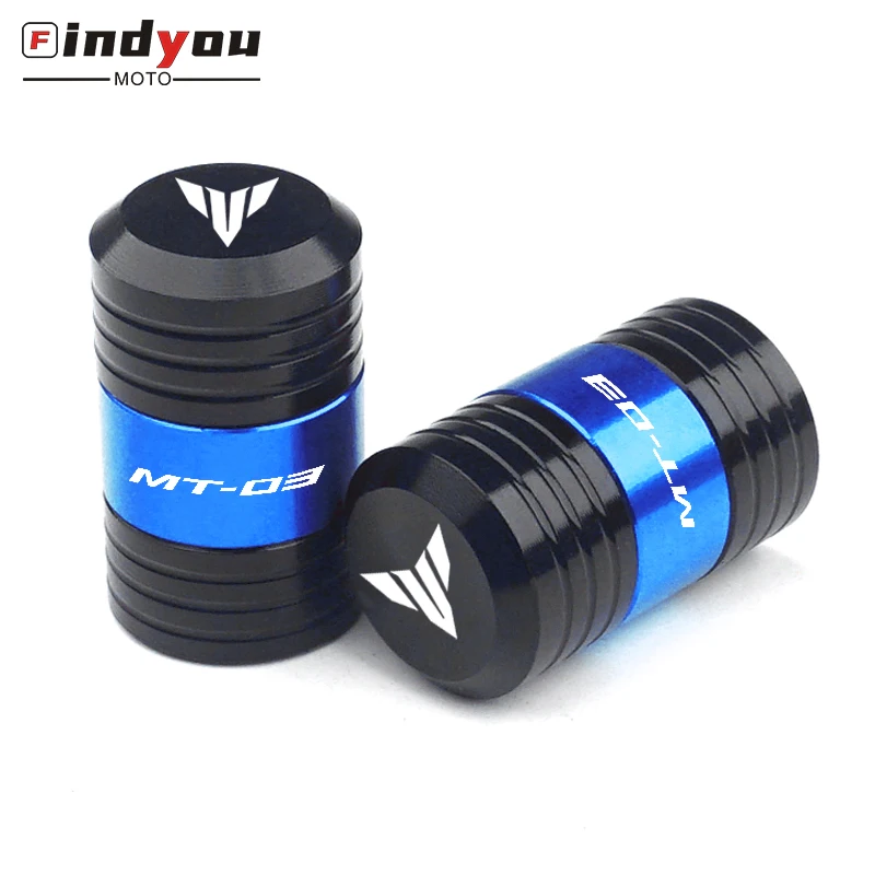 for YAMAHA MT25 MT-25 MT03 MT-03 MT 25 03 2017 2018 2019 Latest CNC aluminum Big Motorcycle Wheel tire valve caps airtight cover |