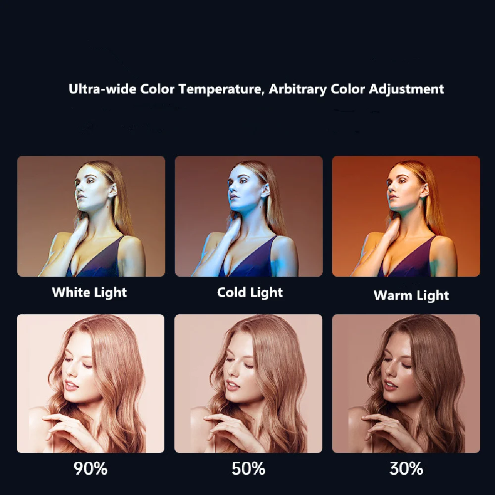 

RGB Soft Light Portable Handheld LED Light Wand Waterproof Photographic Lighting Stick With Smartphone APP Remote Control Lights