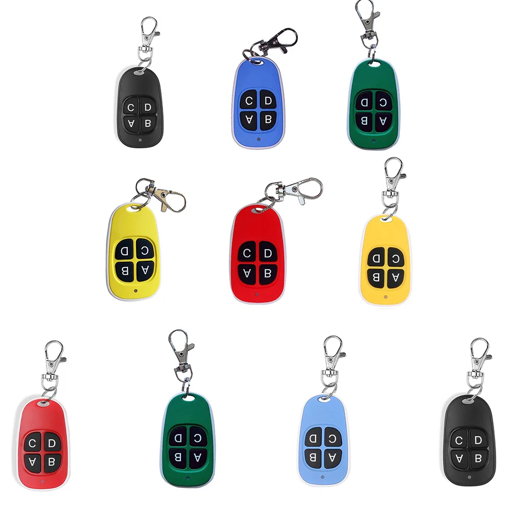 

Copy Remote Control Duplicator Electric Doors Garage Door Remote 315/433MHz 4 Keys Copy Universal Cloning Duplicator