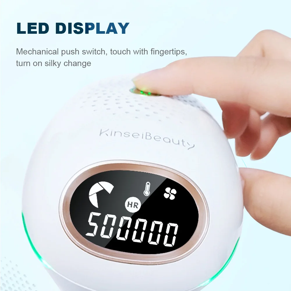 IPL Laser Epilator Permanent Electric Depilador Hair Removal 500000 Flash Touch Body Leg Bikini Trimmer Skin Rejuvenation | Бытовая