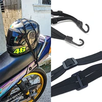 new motorcycle helmet elastic rope strap retractable rubber high strength elastic tensioning belts band luggage moto helmet