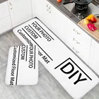 Противоскользящий современный мягкий меховой коврик с принтом на заказ для спальни, ванной, прихожей, кухни, коврики Hoem, ковер на заказ