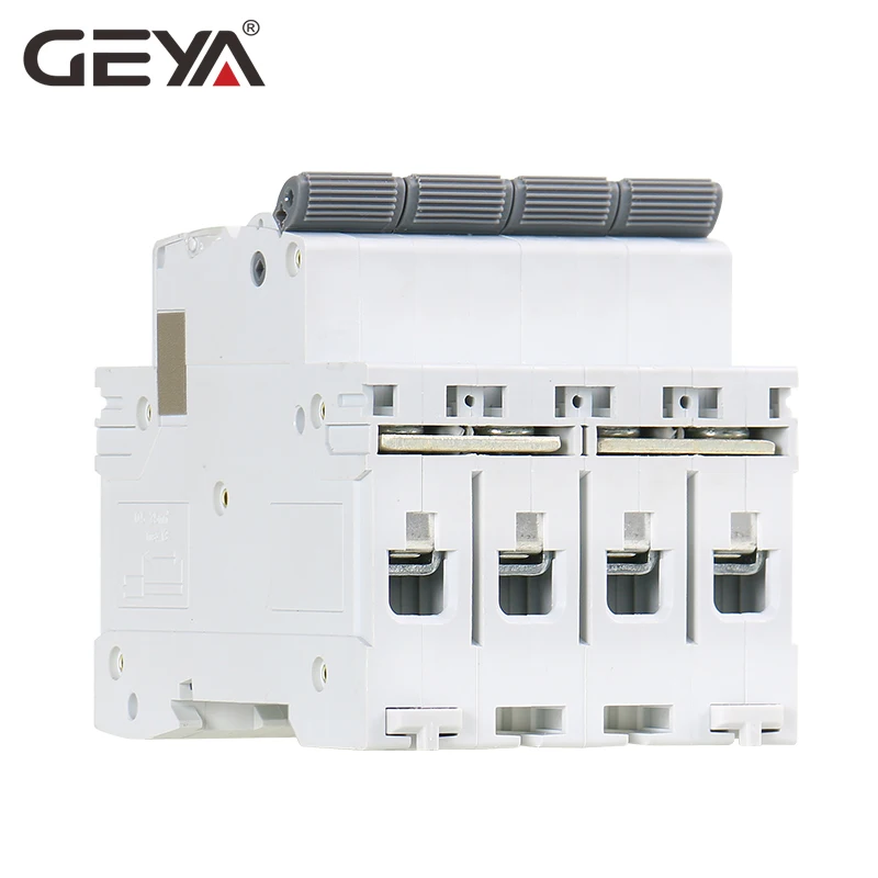 Мини автоматический выключатель GEYA MCB DC 1000 В 6A 10A 16A 20A 25A 32A 40A 50A 63a 4 полюса