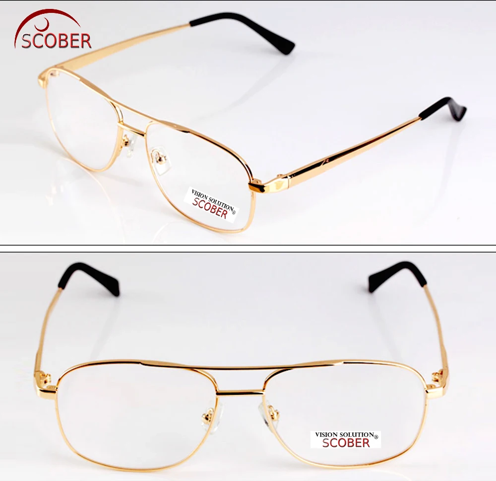 

2019 = Scober модные очки для чтения в полной оправе с двойной перемычкой и сверхсветильник кой оправой против усталости для мужчин и женщин + 0,5 + 0,75 + 1 To + 6