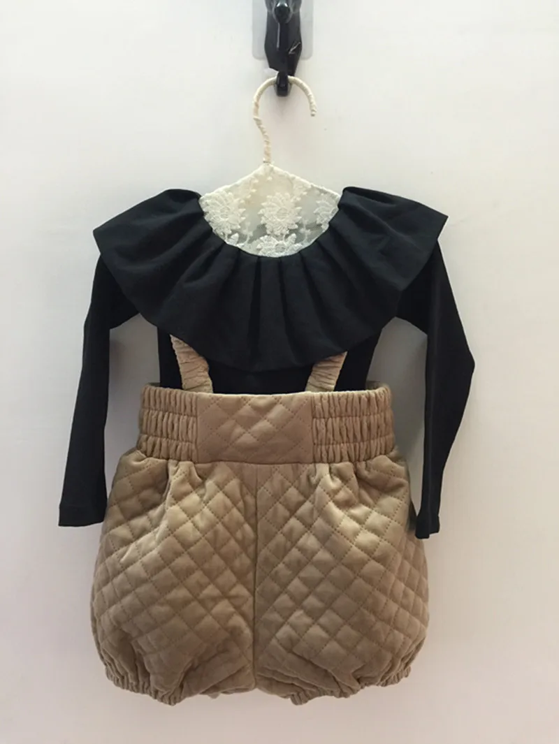 IN STOCK CARBON 2019 Autumn Girls Long dress Suspender Little Girl Clothes for Kids Toddler | Детская одежда и обувь