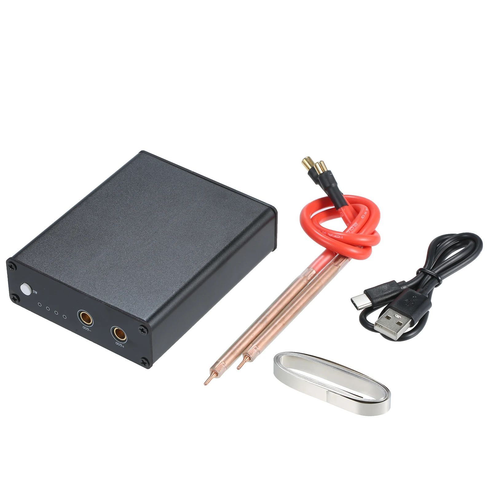 

Мини сварочный аппарат ручной DIY пятно Комплект сварочный с паяльник USB кабель домашний Применение маленький сварочный аппарат для 18650 Лити...