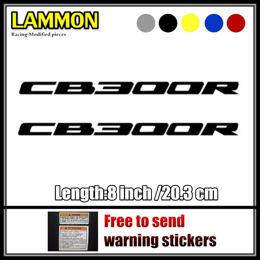 

motorcycle bike Fuel tank Wheels Fairing notebook Luggage helmet MOTO Sticker decals For Honda CB 300R CB300R