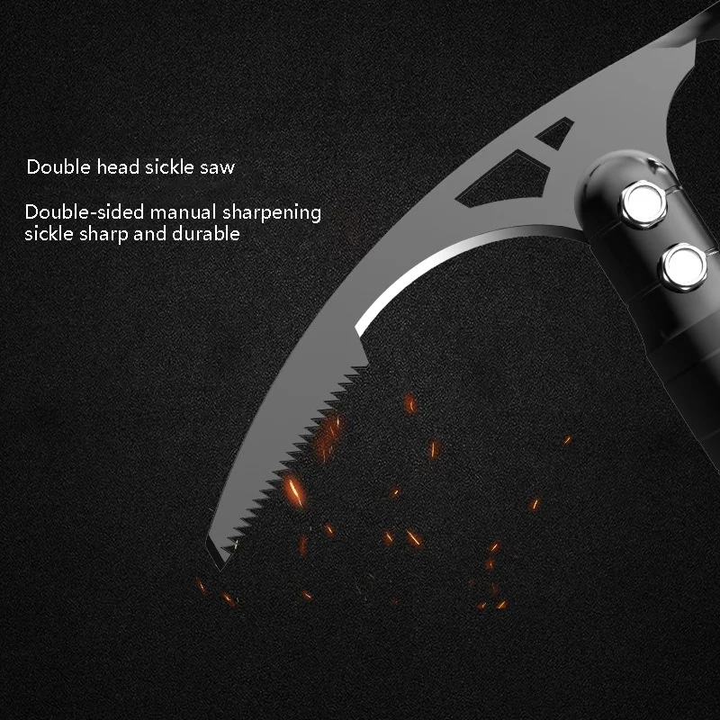 

Outdoor Multifunctional Pickaxe Bionic Mantis Pickaxe Multifunctional Herb Collection Survival Tool for Cleaning Digging