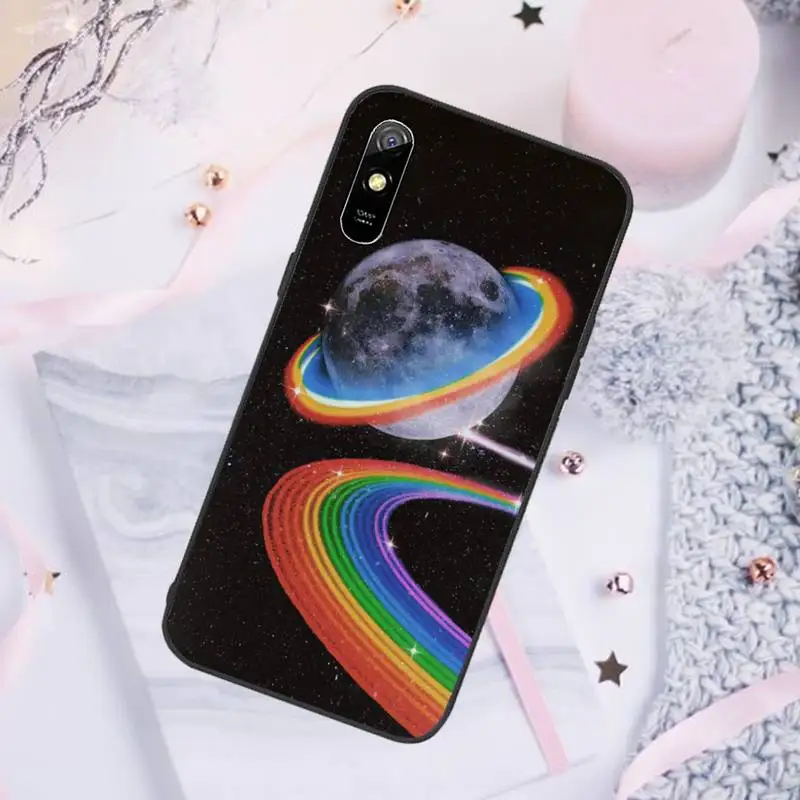

Cartoon space planet Phone Case For Xiaomi Redmi note 7 8 9 pro 8T 9A 9S Mi Note 10 Lite pro