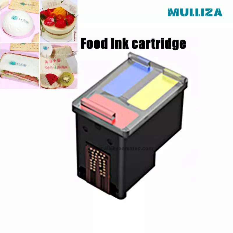 Handheld Printer Food Edible Ink Cartridge Portable Printable Color Inkjet MBrush Replacement Food Ink Cartridge Baking Latte