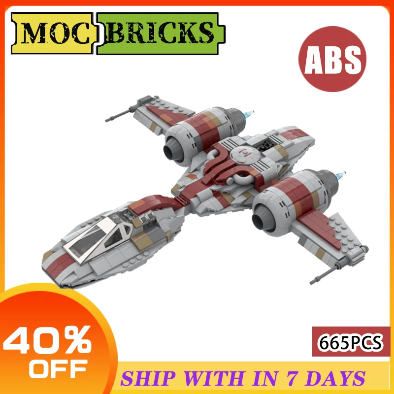 

Space War Creator expert MOC Blocks Drexl-Class Starfighter interstellar Spaceship Ultimate Collector Series Building Block Kit