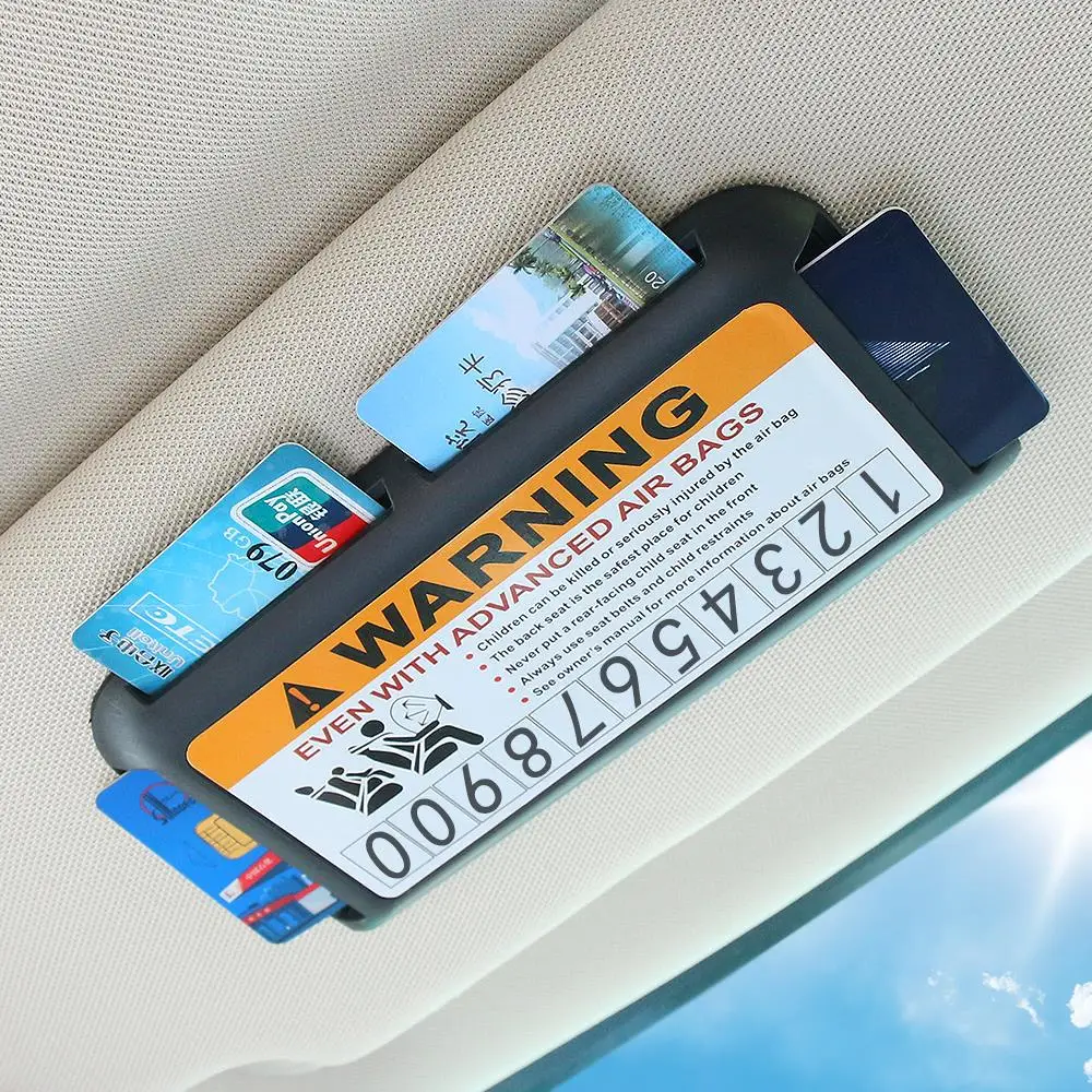 Автомобильный парковочный банк держатель для карт Органайзер Для CRUISER PRADO TacomaSkoda