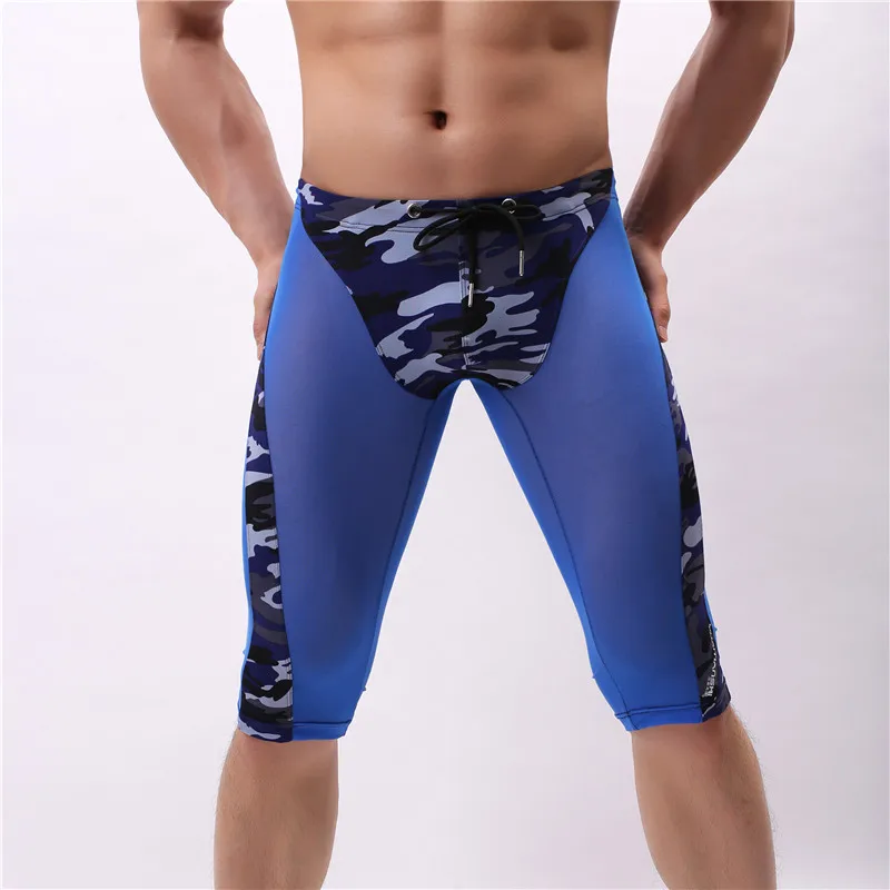 Man Sleep Bottoms Mesh Sleepwear Sexy Mesh Breathable Slip Sleep Bottoms Men's Casual Trousers Homewear See Through Pajama Pants