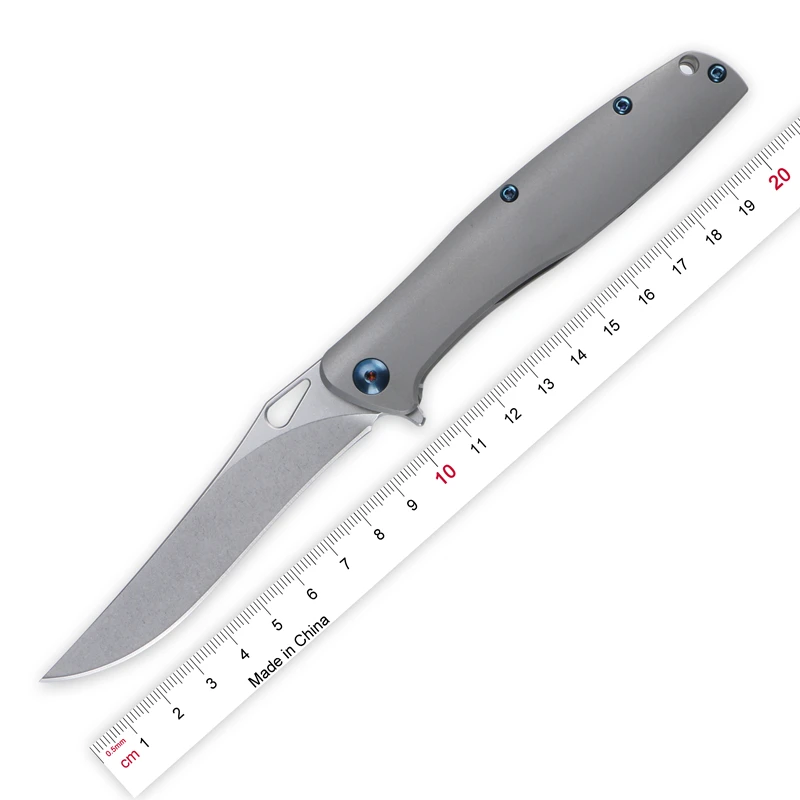 Складной нож Black snake 1509S складной 14C28N blade TC4 с титановой ручкой карманный для