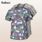 Медицинские скрабы для ухода за домашними животными, рабочая одежда унисекс для салонов красоты, лабораторий, медицинских хирургических работников