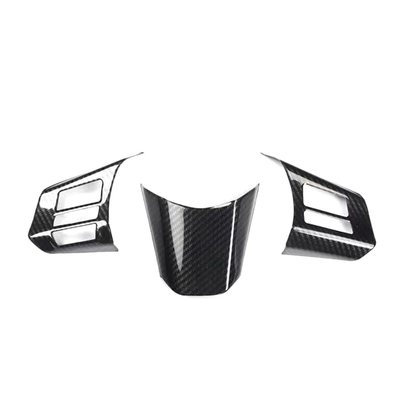 3Pcs/Set Car Steering Wheel Switch Decoration Frame Cover Stickers for Subaru Outback 2010-2014 Styling | Автомобили и мотоциклы
