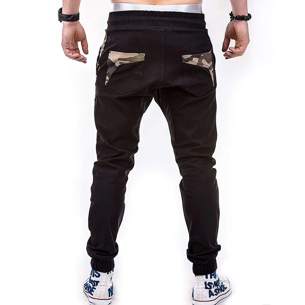 SAGACE Модные мужские спортивные камуфляжные ремни повседневные свободные штаны с