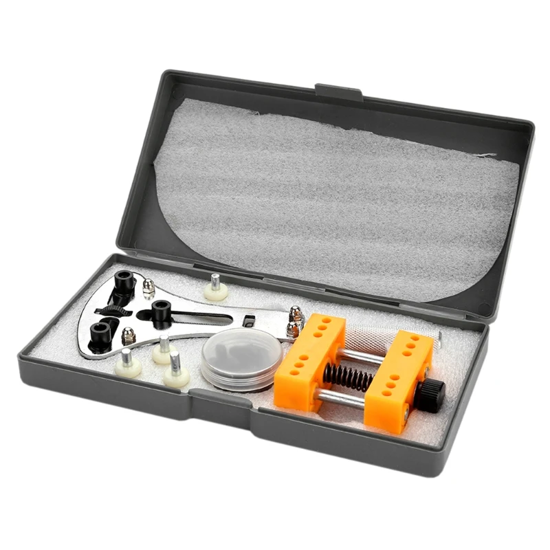 

1 Set Watch Repair Tool Clock Remove Cover Opener Clockmaker Kit Change Battery