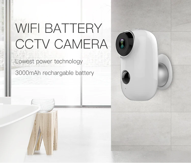 1080P FHD Wifi солнечная батарея перезаряжаемая ip-камера s Cloudedge APP P2P IR vision мини IP CCTV