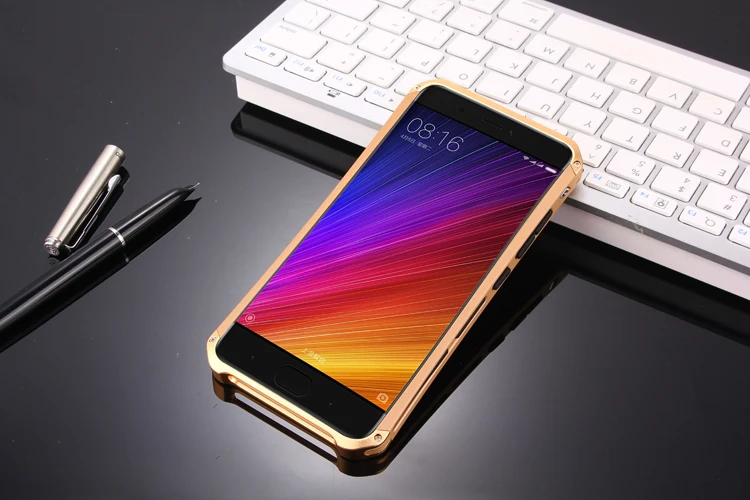 Антиосенняя металлическая рамка пластиковая задняя крышка для Xiaomi mi 5S mi 5S M5S алюминиевый сплав Мобильный Xiao mi 5S M 5S бампер чехол+ подарок