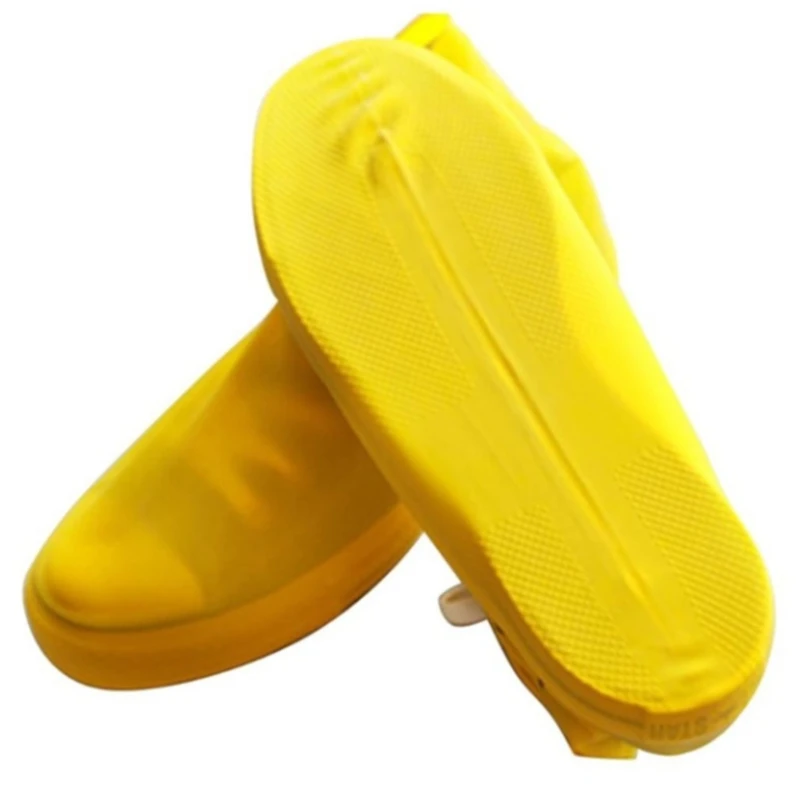 1 Pair of Latex Rain Boots Reusable Silicone Waterproof Shoe Cover Non-slip Rubber Overshoes Accessories | Обувь