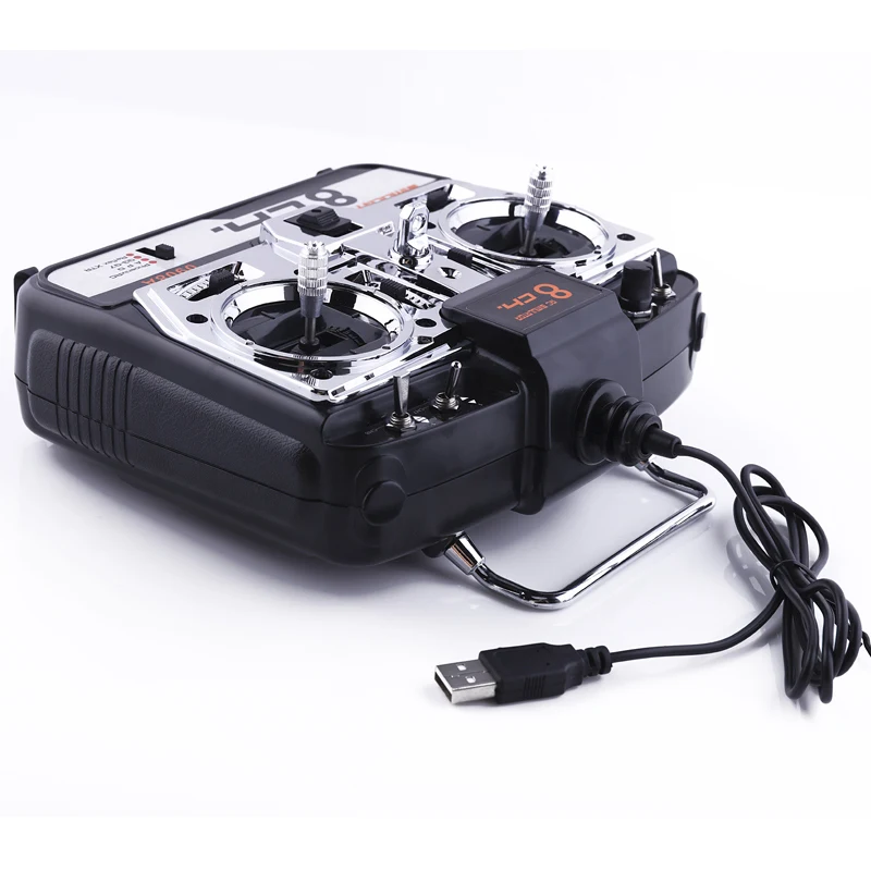 ZILUAC 8CH RC Flight Simulator Support Real G7 Phoenix 5.0 XTR Remote Control Helicopter Fixed-wing Drone (Model2)