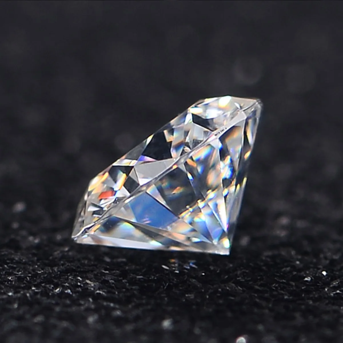 

Moissanite Loose Stone D Color VVS1 0.1ct To 6ct White Round Cut Lab Grown Diamond GRA Certification Pass Test Hot