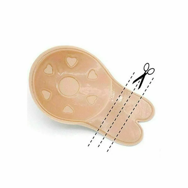 

Invisible Silicone Breast Lift Up Nipple Covers Bra Sticker Rabbit Strapless Push Up Bra Breast Lift Herbal Lymph Care Patch