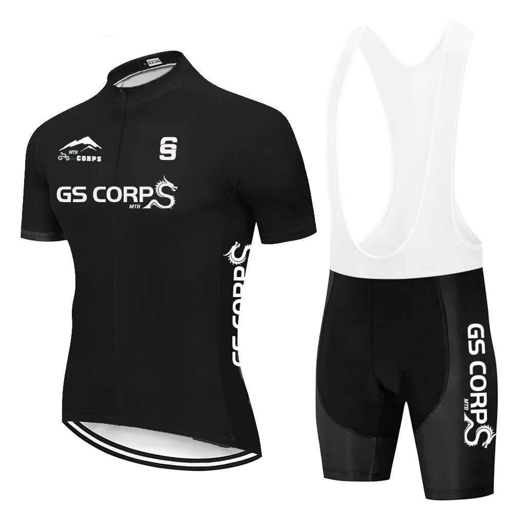 

2021 GS Scotte Cycling Jersey Men Cycle Clothing Road Bike Uniform Short Sleeve Top Triathlon Bicycle Clothes MTB Summer
