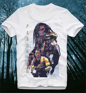 New T Shirt Horror Movies Predator 3d Men T shirts Summer Casaul Short  Sleeve Women Cool Streetwear Predator Oversized T-shirt - AliExpress