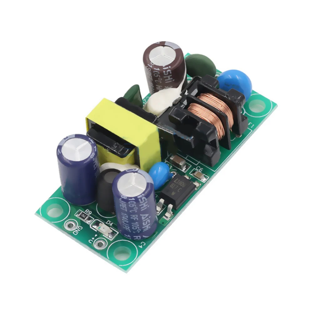1 шт. зеленый AC-DC точность понижающий преобразователь переменного тока 220V до 3 V 5V 9V