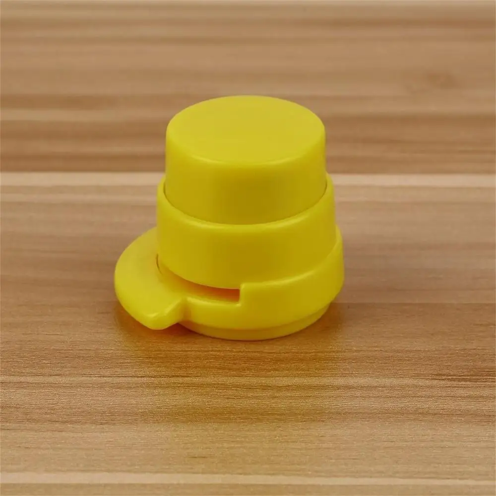 Мини-степлер без скобы скрепленный скребок для бумаги скрепок офисные