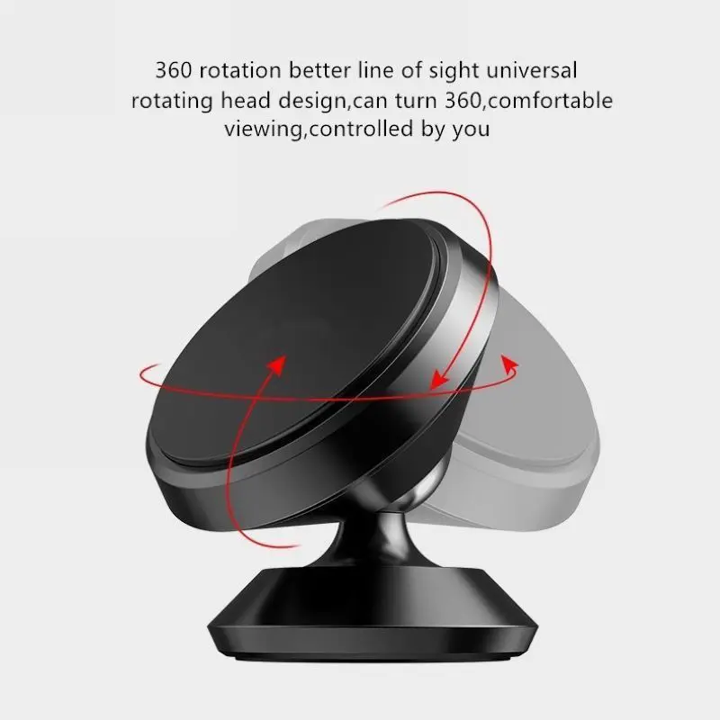 Автомобильный держатель для телефона на 360 градусов магнитный удобное крепление
