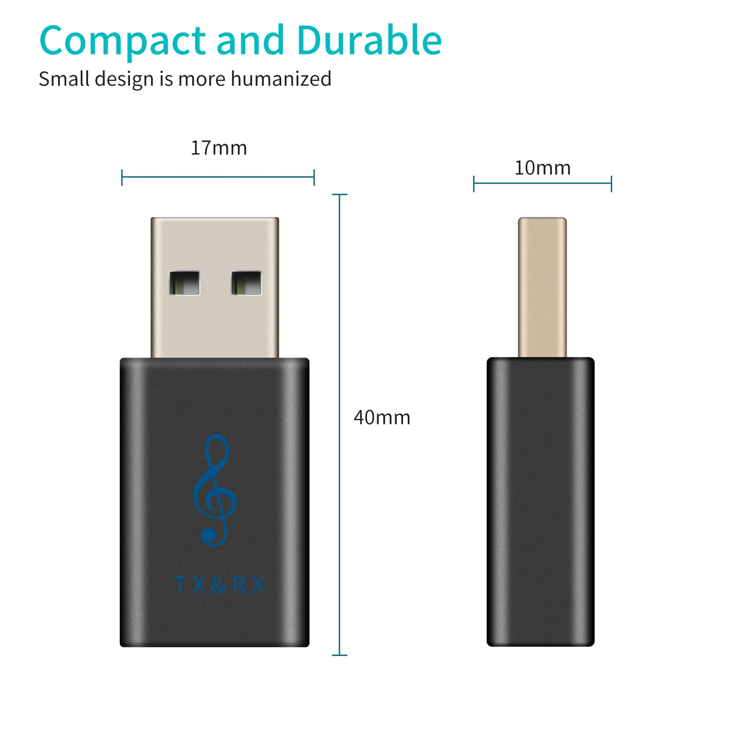 USB Bluetooth передатчик приемник 2 в 1 Мини Bluetooth 5,0 беспроводной 3,5 мм AUX стерео аудио адаптер для ТВ ПК Автомобильная Музыка