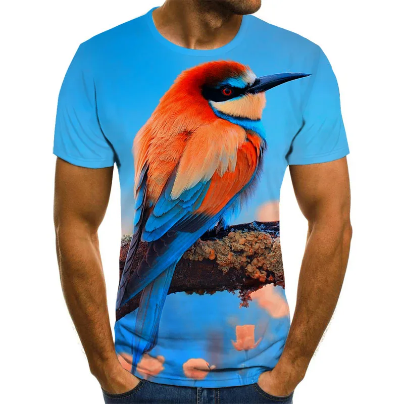 

3D printing summer best-selling T-shirt men's casual fashion Harajuku T-shirt children exquisite loose breathable short sleeves