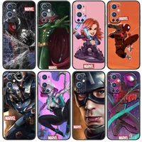 2021 marvel comics for oneplus nord n100 n10 5g 9 8 pro 7 7pro case phone cover for oneplus 7 pro 17t 6t 5t 3t case