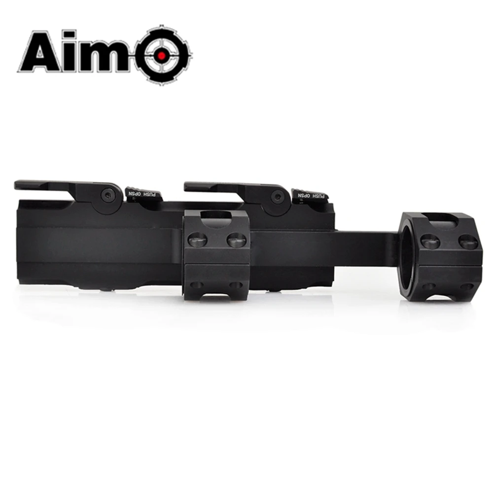 Aim-O Тактический верхний рельс удлиняющийся 25,4 мм-30 мм кольцо Крепление Красный точка Softail прицел крепления подходит 20 мм рельс AO9018 охотничья оптика