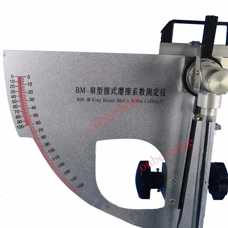 

British Portable Pendulum Skid Resistance Friction Tester With Plate