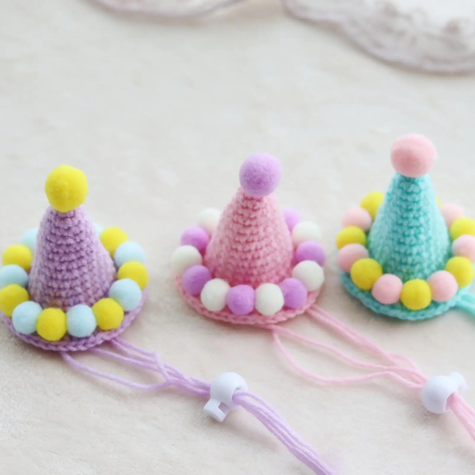 Ручная тканая шляпа для животных на день рождения роскошный баскетбольный мяч