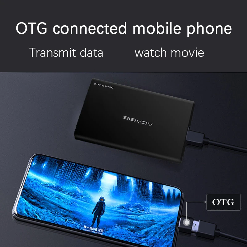 Портативный внешний жесткий диск ACASIS оригинальный 2 5 дюйма USB3.0 высокоскоростной