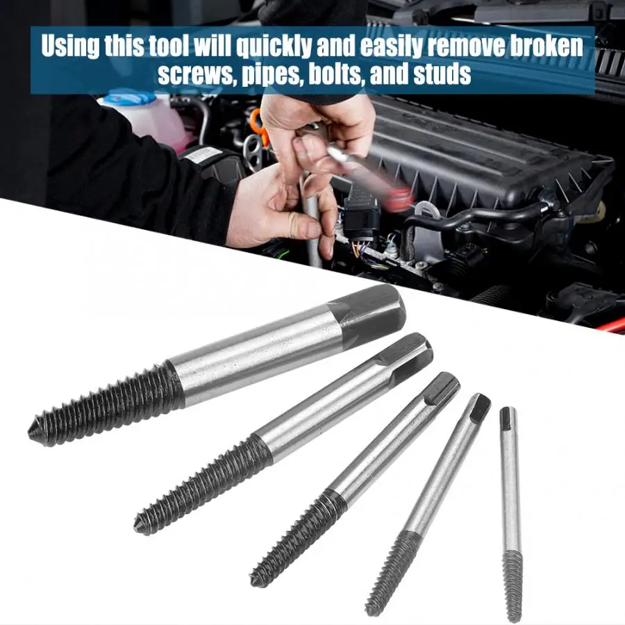 5 шт./компл. устройство для удаления поврежденных винтов извлекатель сломанных