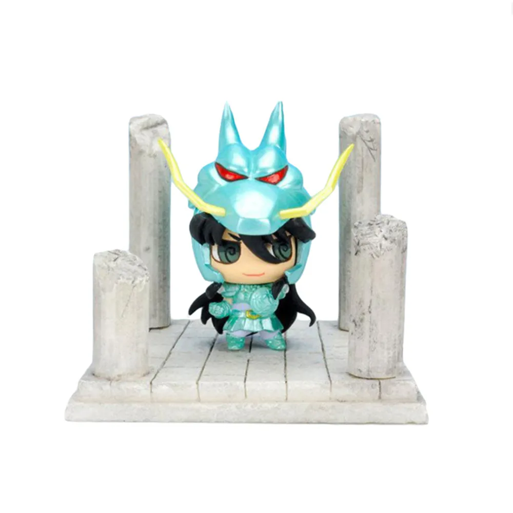 Фигурки героев мультфильма Saint Seiya аниме модель маленького размера для детей